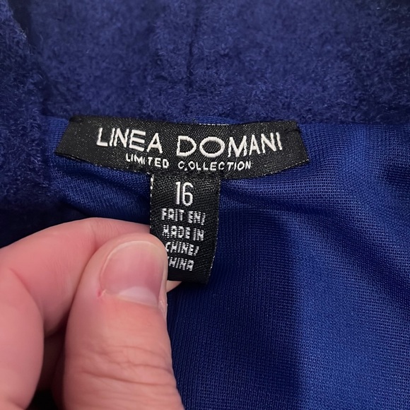 Linea Domani limited, edition, wool light weight spring blazer amazing colour - Picture 3 of 13